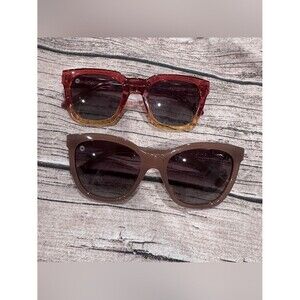 Women's Brown Gradient Cat-Eye Sunglasses - Brand: